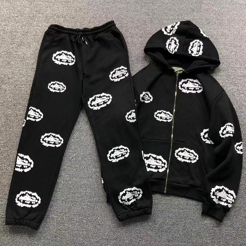 DENIM TEARS HOODIE TROUSERS 8
