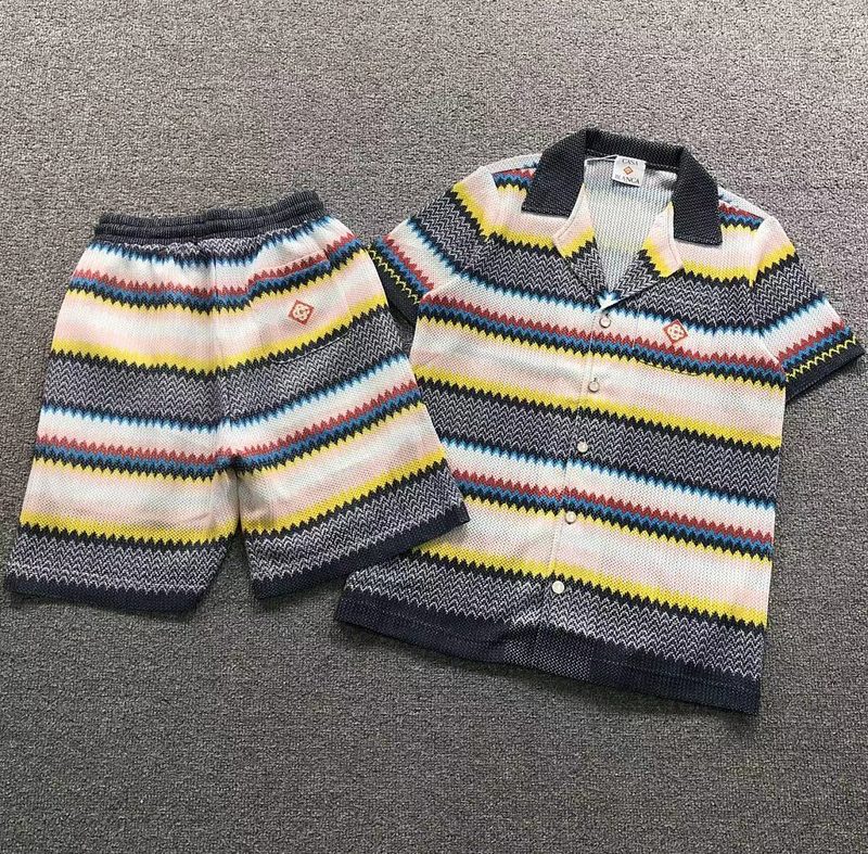 CASABLANCA T-SHIRT SHORTS 9