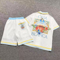 CASABLANCA T-SHIRT SHORTS 13