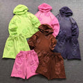 DENIM TEARS HOODIE SHORTS 21