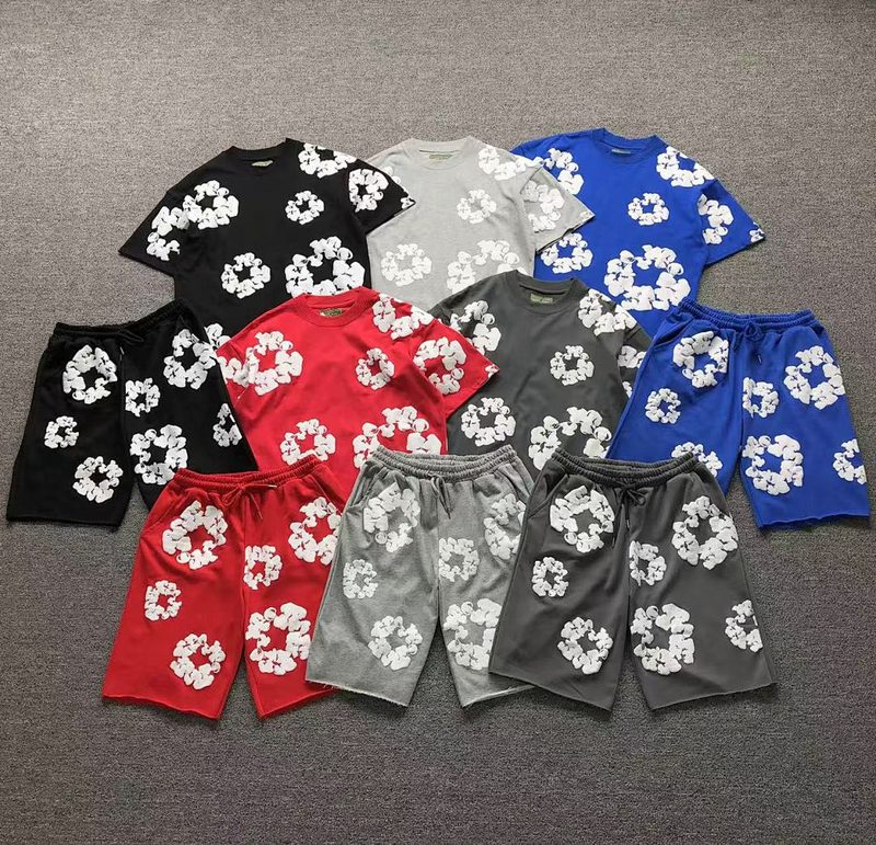DENIM TEARS T-SHIRT SHORTS 43