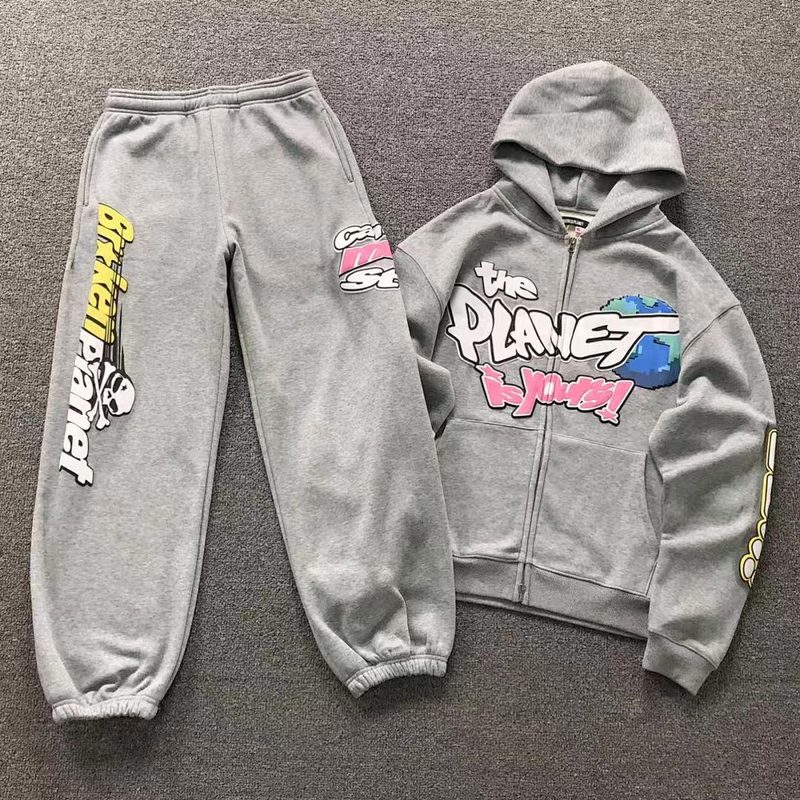 BROKEN PLANET HOODIE TROUSERS 44