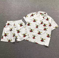 DENIM TEARS T-SHIRT SHORTS 46