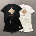 CASABLANCA T-SHIRT SHORTS 64