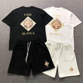 CASABLANCA T-SHIRT SHORTS 67
