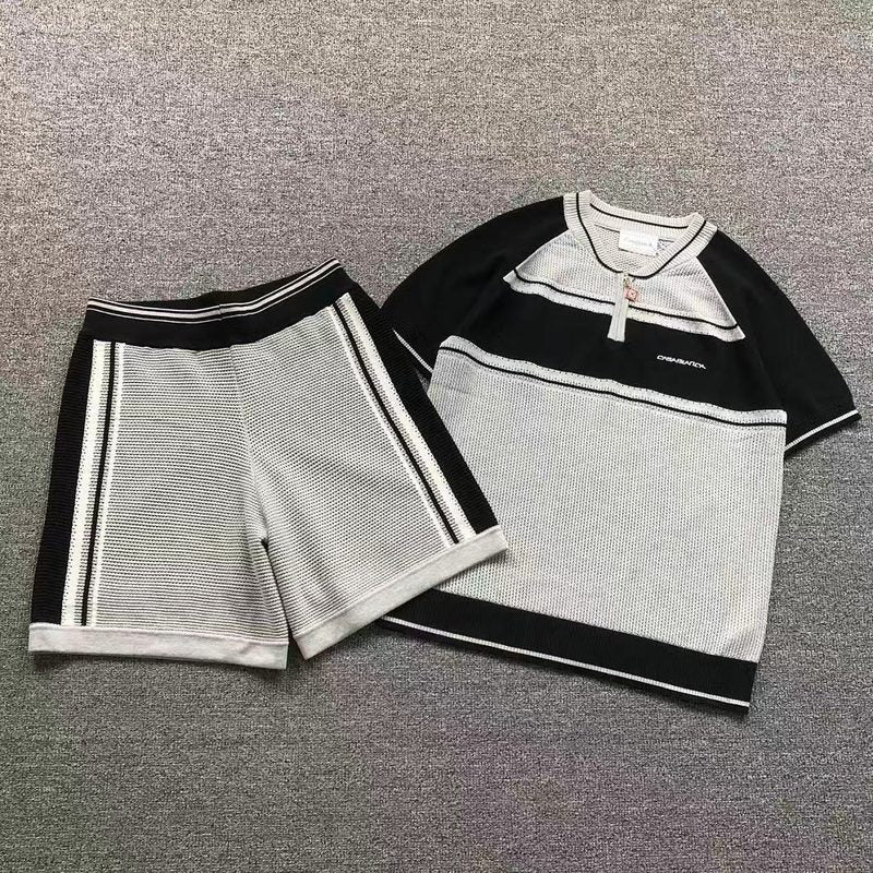 CASABLANCA T-SHIRT SHORTS 72