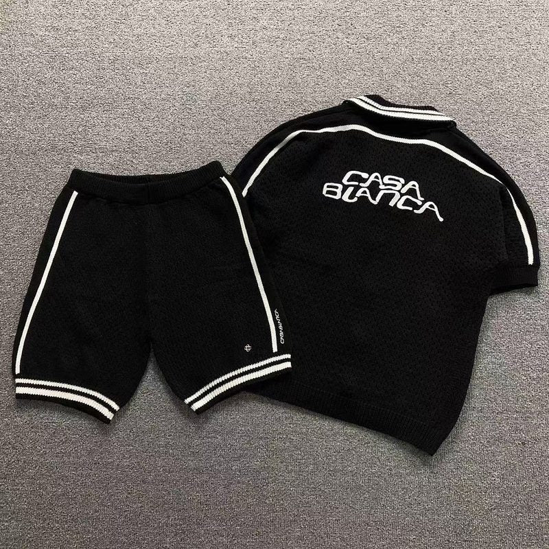CASABLANCA T-SHIRT SHORTS 79