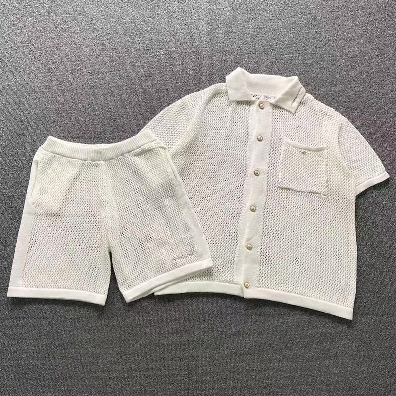 CASABLANCA T-SHIRT SHORTS 86