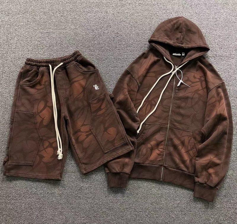 HELLSTAR HOODIE SHORTS 90