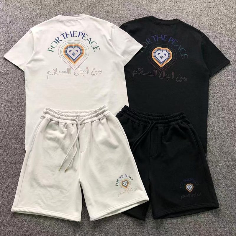CASABLANCA T-SHIRT SHORTS 116