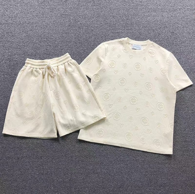 CASABLANCA T-SHIRT SHORTS 131