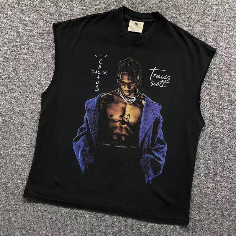 VINTAGE TRAVIS SCOTT VEST 166