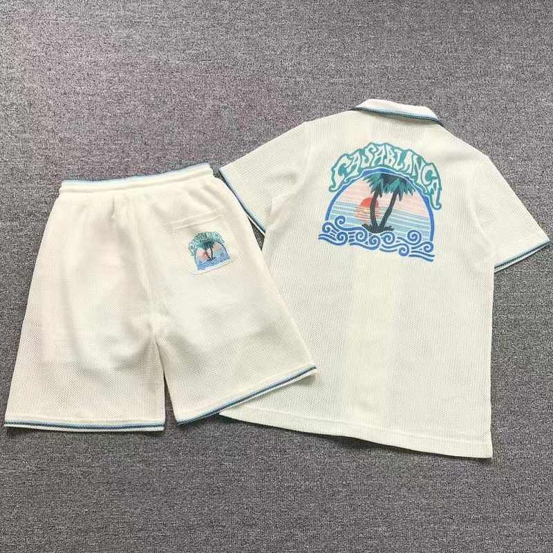 CASABLANCA T-SHIRT SHORTS 228