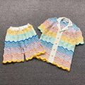 CASABLANCA SWEATER SHIORT SHORTS 244