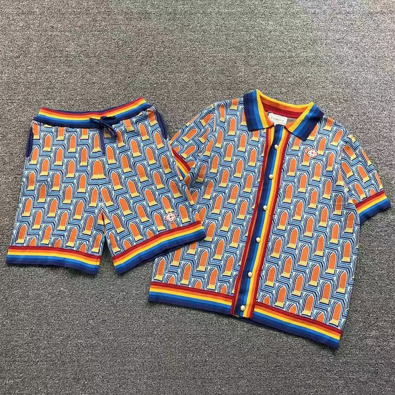 CASABLANCA SWEATER SHIRT SHORTS 265