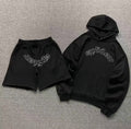 SP5DER HOODIE SHORTS 267