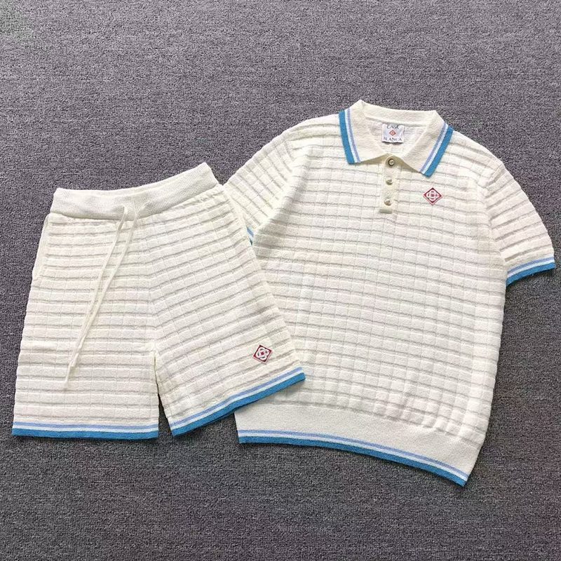 CASABLANCA POLO SHORTS SWEATER 284