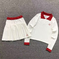 CASABLANCA SHORT SKIRT SWEATER FEMAIE STYIE 296