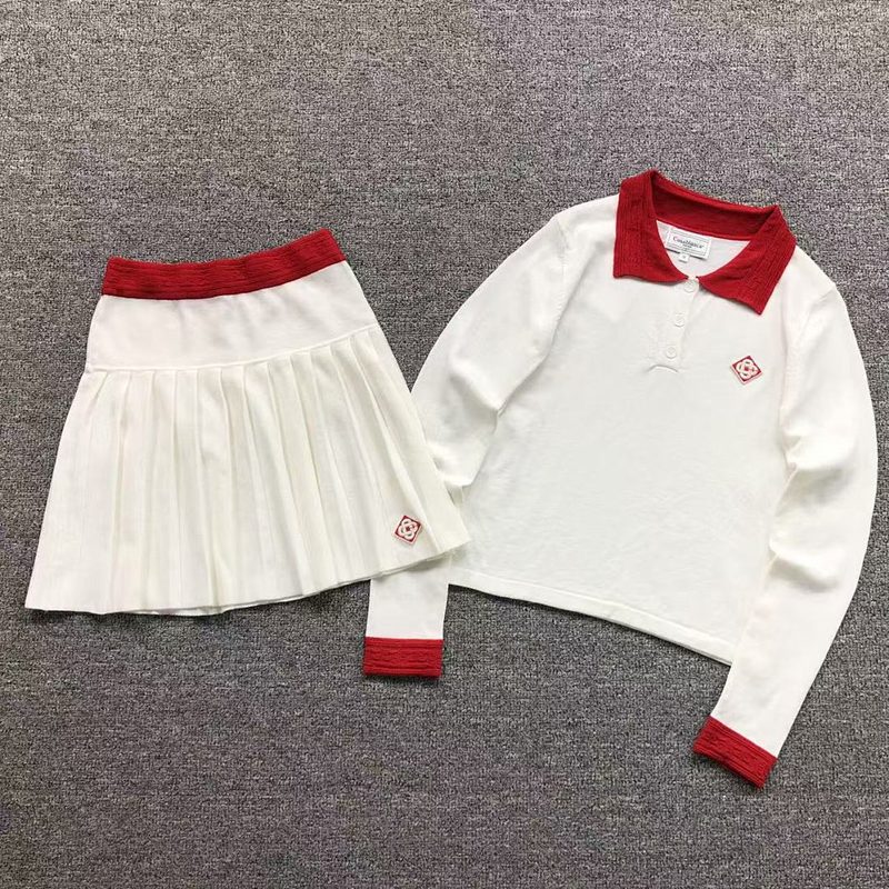 CASABLANCA SHORT SKIRT SWEATER FEMAIE STYIE 296