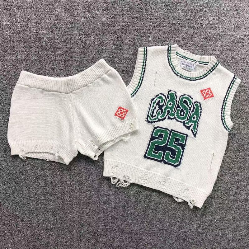 CASABLANCA VEST SHORTS FEMAIE STYIE 303