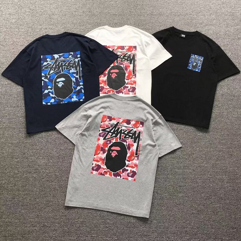 BAPE STUSSY T-SHIRT 345