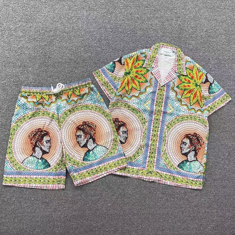 CASABLANCA SHIRT SHORTS 391