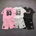 BAPE T-SHIRT SHORTS 396