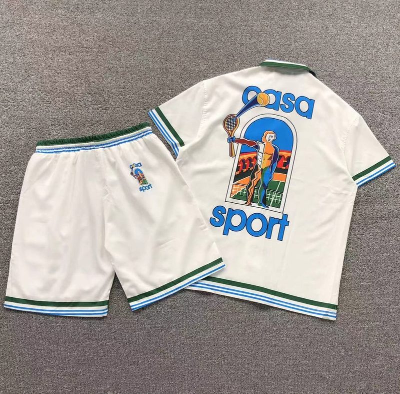 CASABLANCA SHIRT SHORTS 403