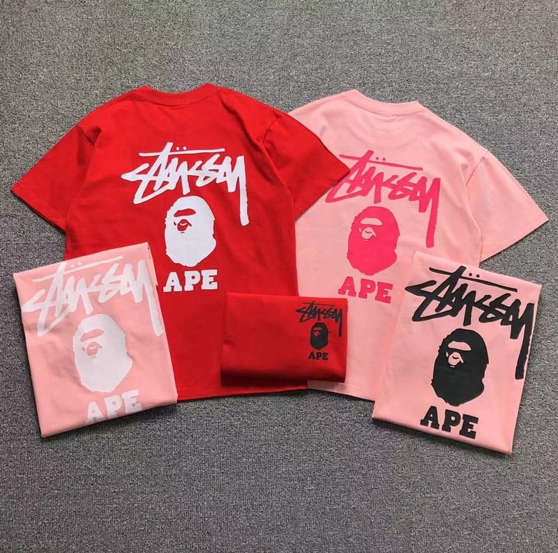 BAPE STUSSY T-SHIRT 411