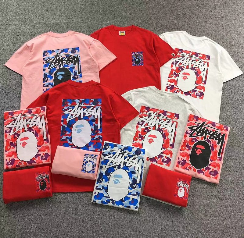 BAPE STUSSY T-SHIRT 413