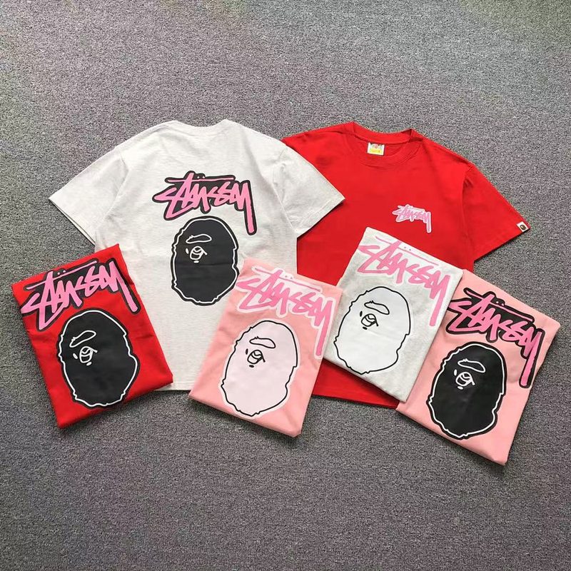 BAPE STUSSY T-SHIRT 417
