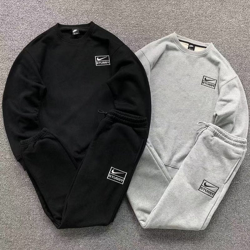 ←168 STUSSY NIKE HOODIE TROUSERS 427