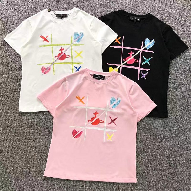 VIVIENNE WESTWOOD T-SHIRT FEMAIE STYIE 484