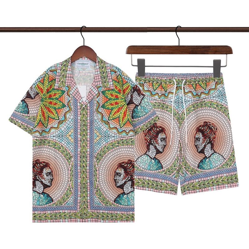 CASABLANCA SHORTS SHIRT 512