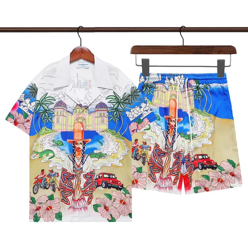 CASABLANCA SHORTS SHIRT 539