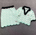 CASABLANCA POLO SHORT SKIRT FEMAIE STYIE 679
