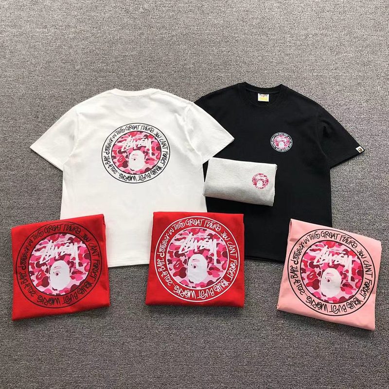 BAPE STUSSY T-SHIRT 963