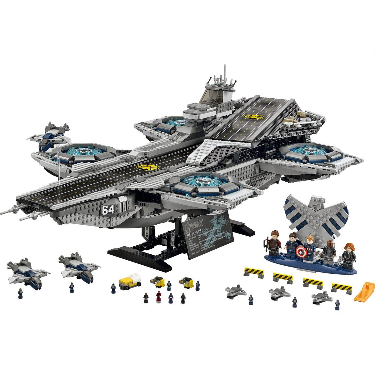 SHIELD Helicarrier Avengers 76042