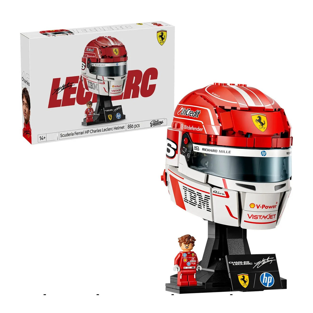 Ferrari F1 Helmet Leclerc 43014