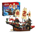 Ninjago Temple Dragon Ship 71848