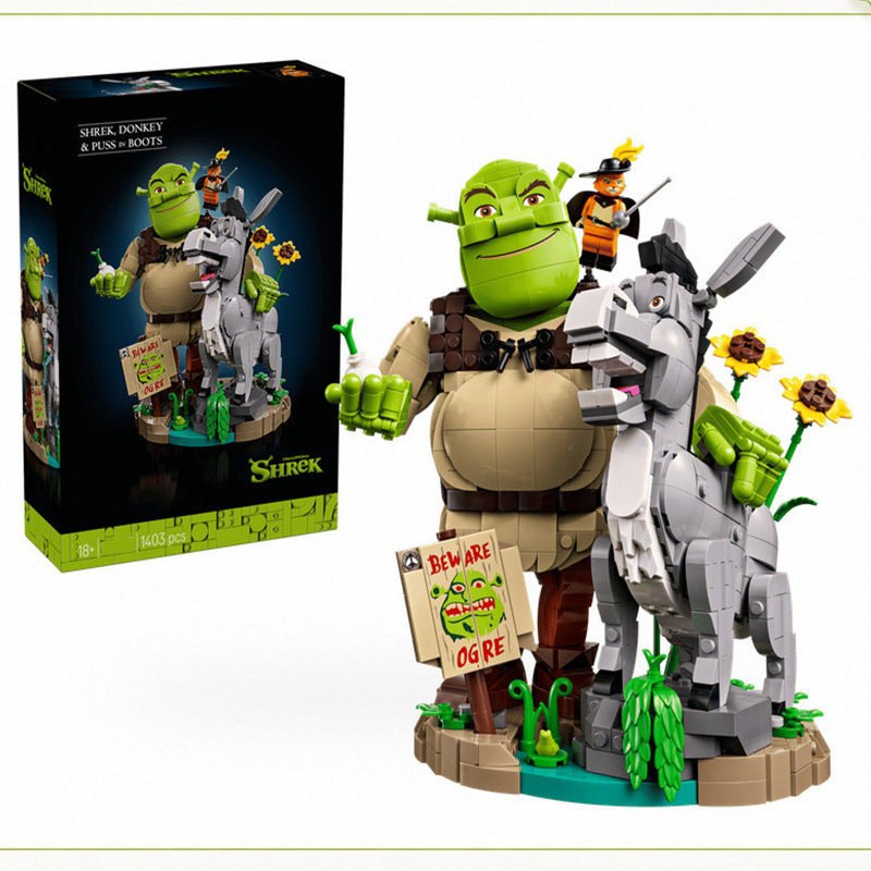 Shrek, Donkey & Puss in Boots 72423