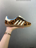 Adidas Originals SambaOG”White Orange Leopard“