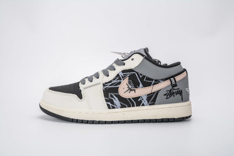 Air Jordan 1 Retro Low x Stussy - A A