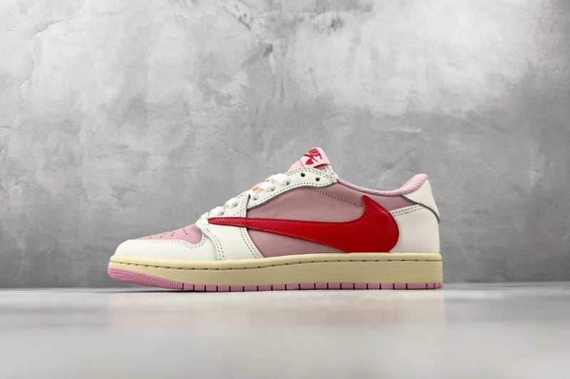 Jordan × Travis Scott Air Jordan 1 Low OG Tropical Pink